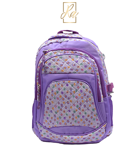 Purple School Bag-1